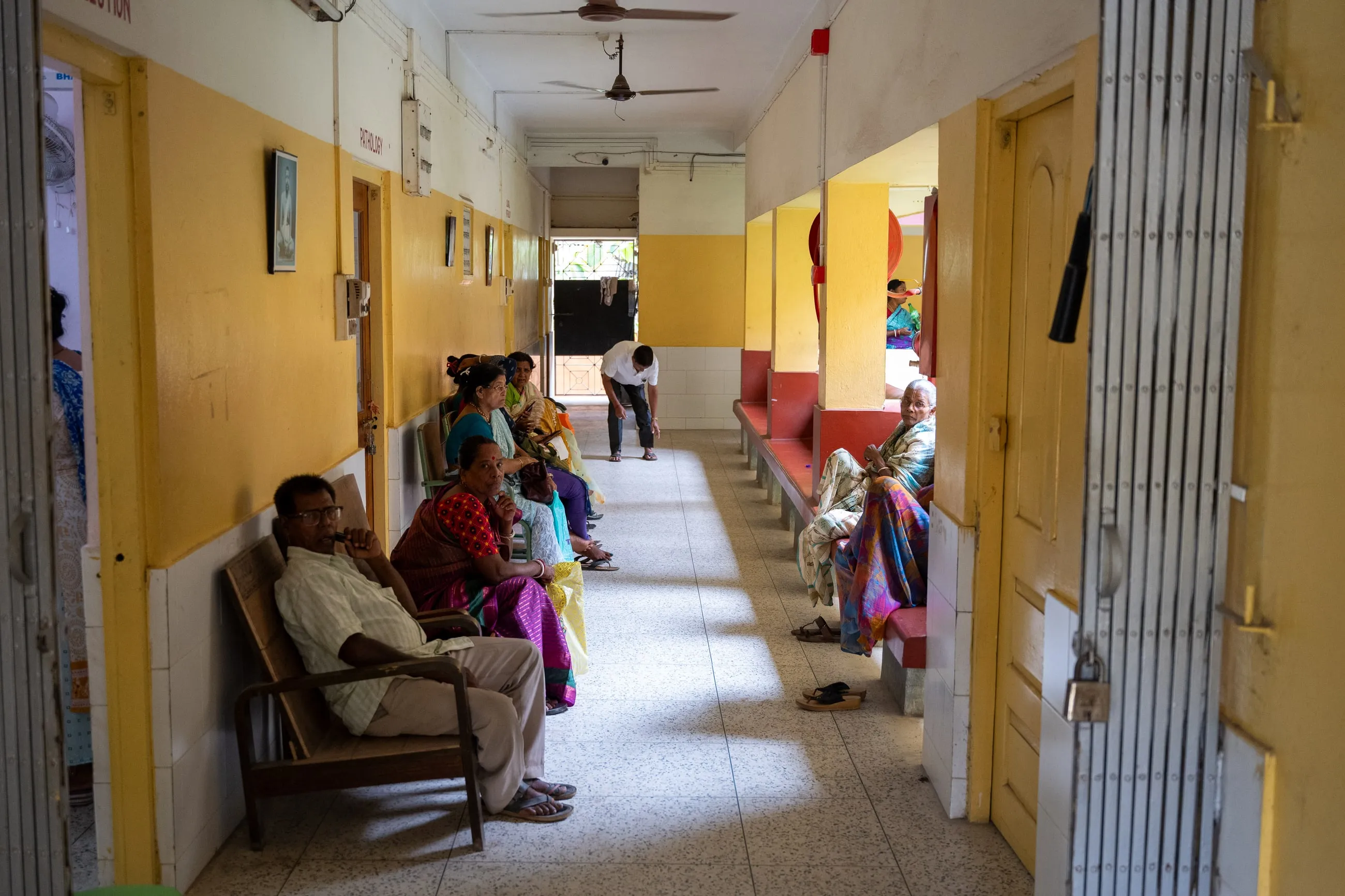 The outpatient department at the Mission medical unit